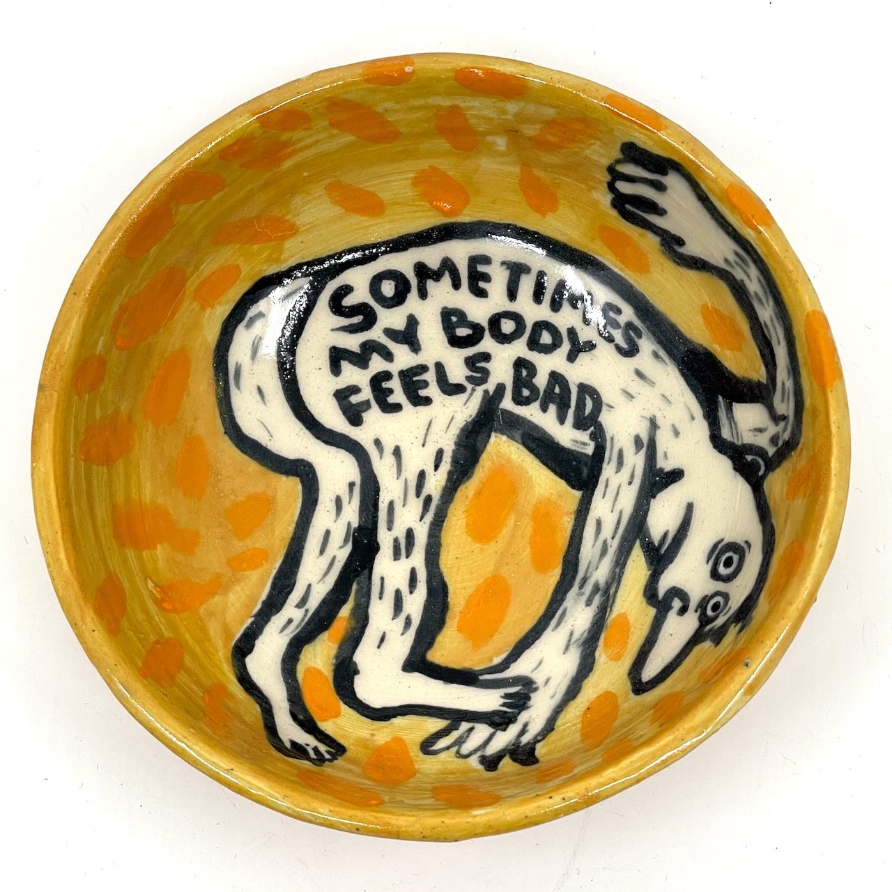 Sometimes my body feels bad.
2 x 6 x 6
2025
$