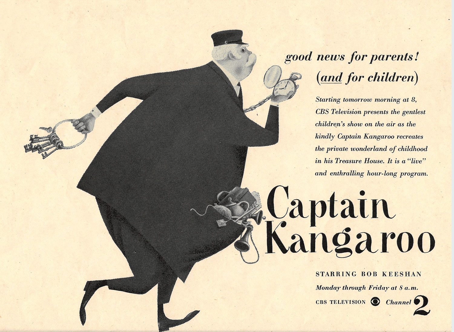 Captain Kangaroo, Oct 2, 1955