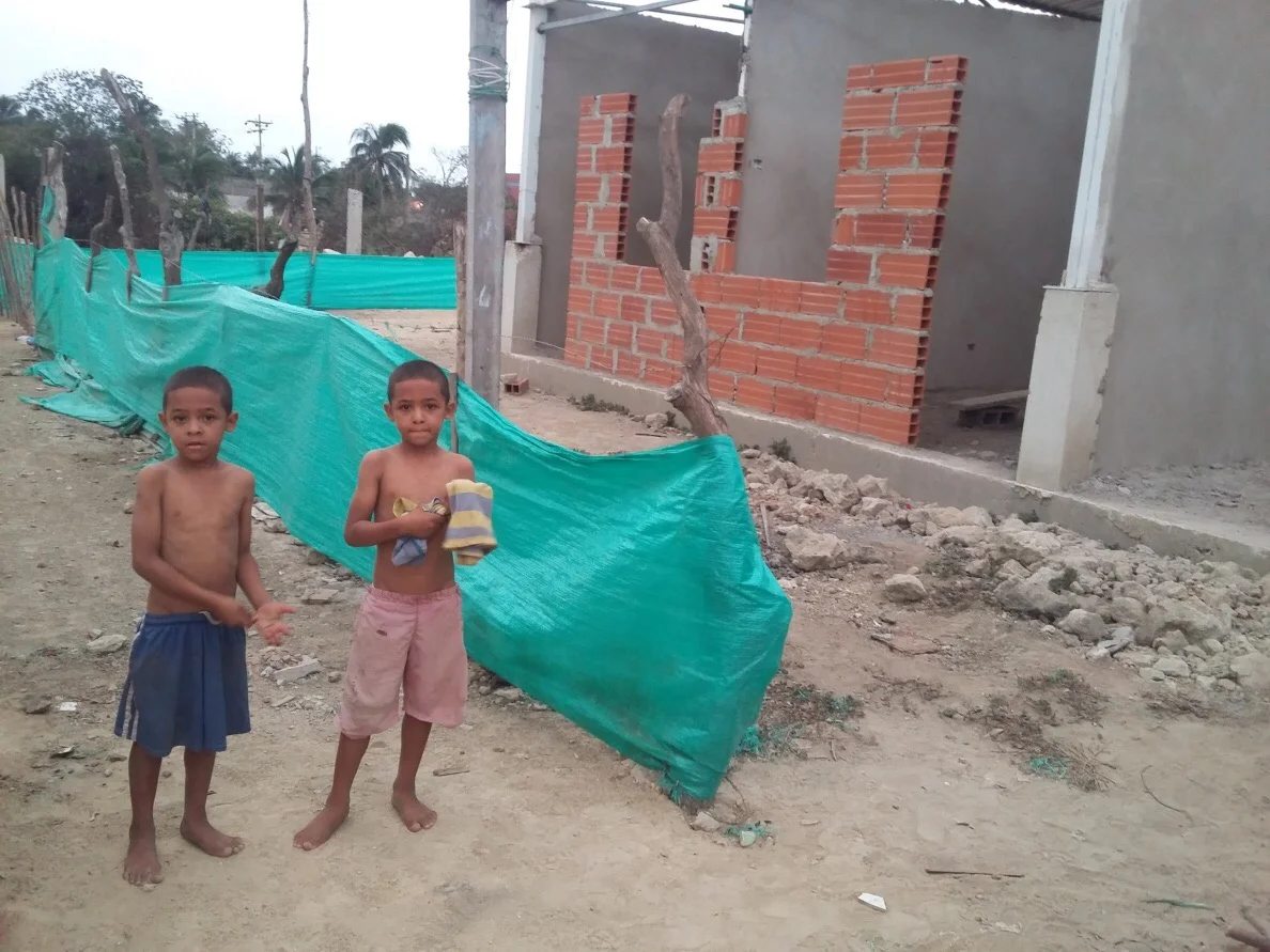 Children in the community.