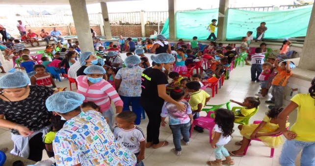 The Child Development Center in action!