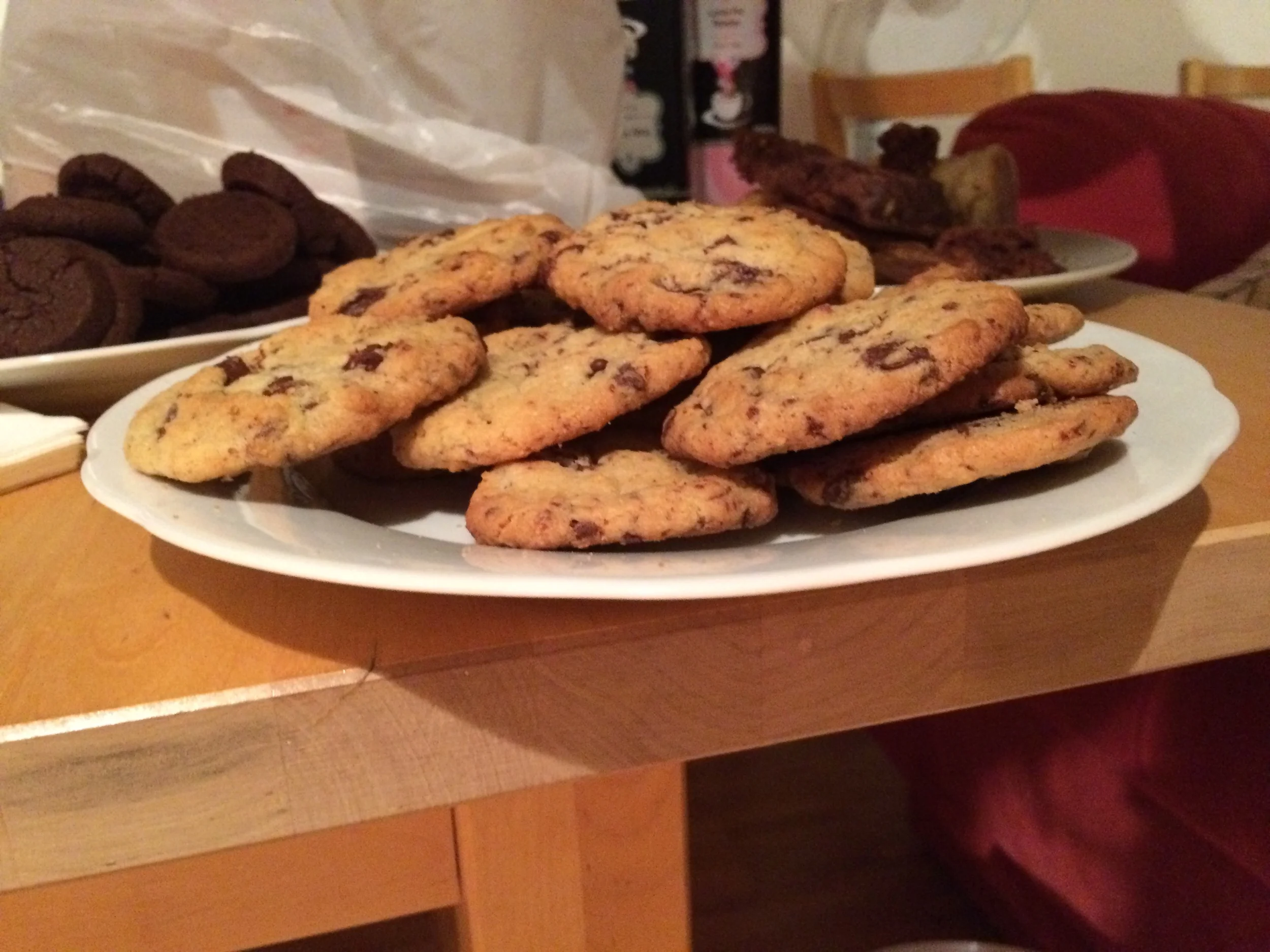 The BEST Brown Butter Triple Chocolate Chip Cookies 