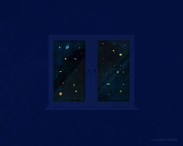 "A Window of Galaxies"