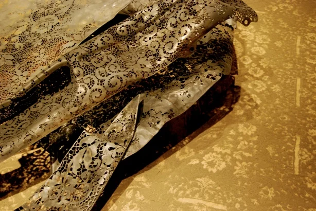 Cal Lane - metal turned into lace