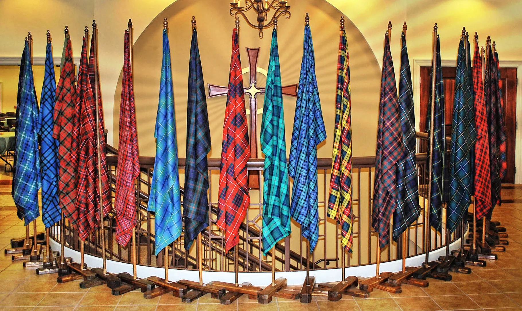 One service kirkin_flags.jpg