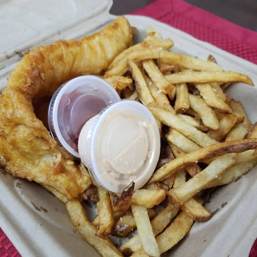 Fish n Chips from Whiskey Alley!