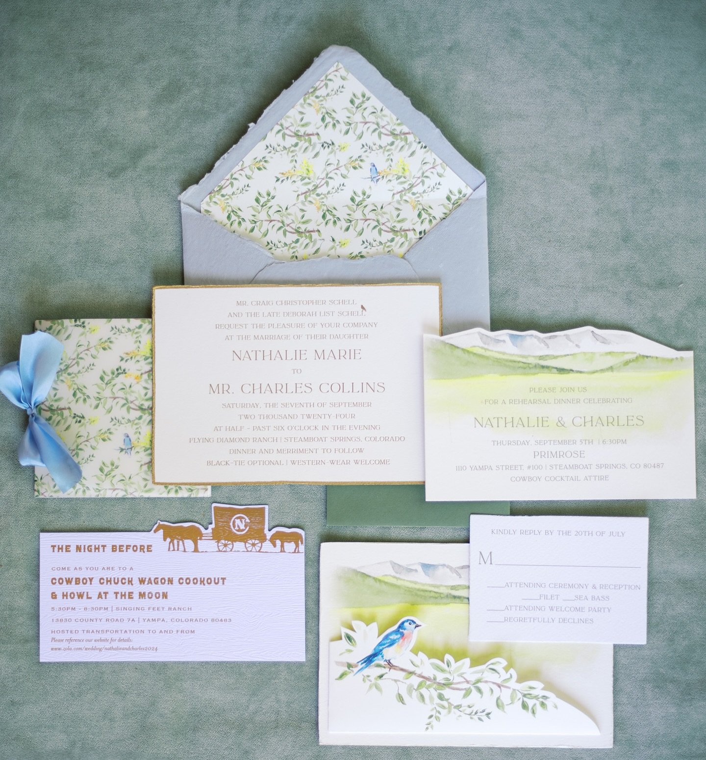 Beautiful photo of this sentimental September suite