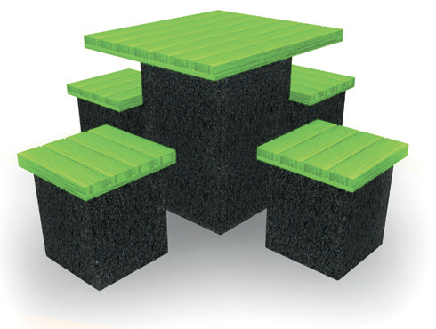 CUBE Spectrum Primary (up to 11 yrs) W 800 x D 800 x H 670mm Green : Code PWCS1800JCG Secondary (11 yrs +) W 800 x D 800 x H 750mm Green : Code PWCS1800CG