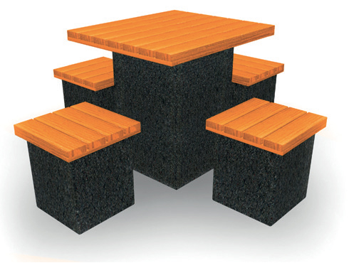 CUBE Spectrum Primary (up to 11 yrs) W 800 x D 800 x H 670mm Orange : Code PWCS1800JCO Secondary (11 yrs +) W 800 x D 800 x H 750mm Orange : Code PWCS1800CO