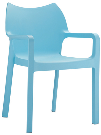 Arm Chair W 570 x D 530 x H 850mm Green : Code CC4206 Orange : Code CC4206 Red : Code CC4206 Black : Code CC4206