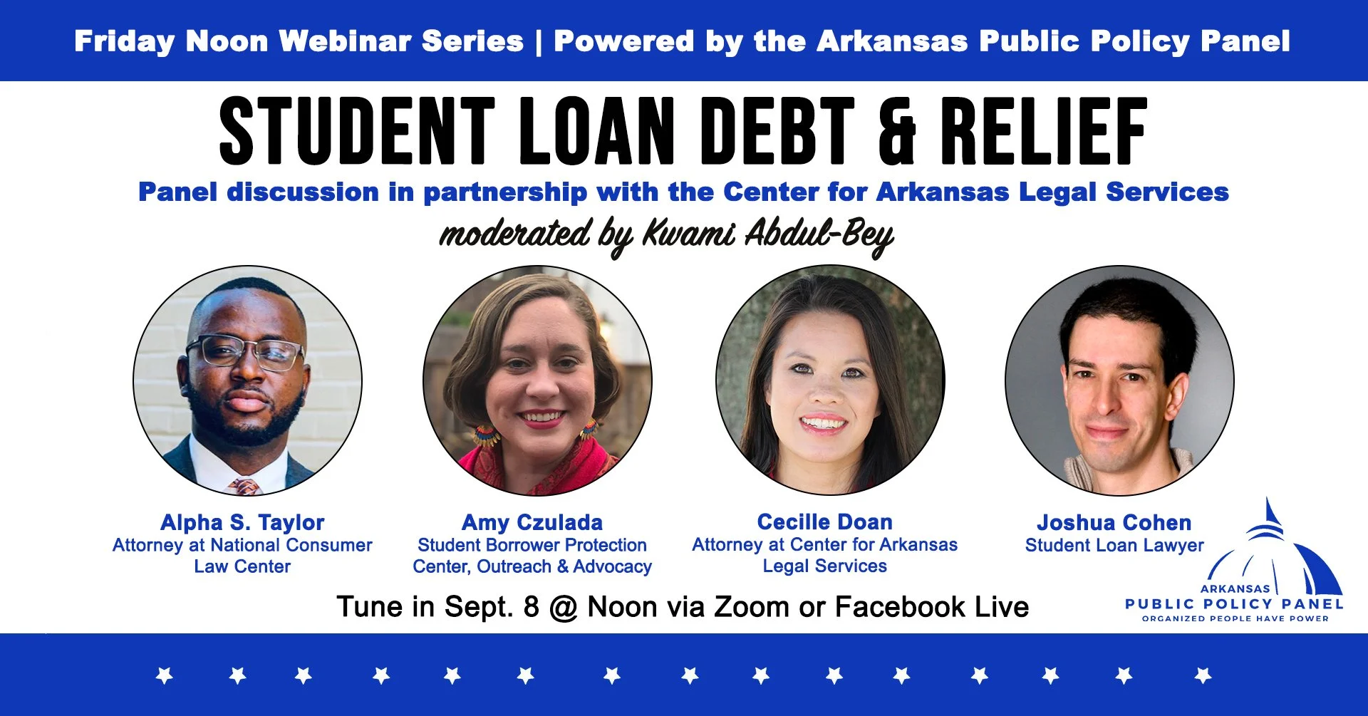 Student Loan Debt & Relief — Arkansas Public Policy Panel
