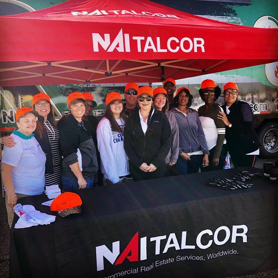  NAI Talcor professionals giving away Turkeys with RR Restoration and Strategic Claims Consultants 