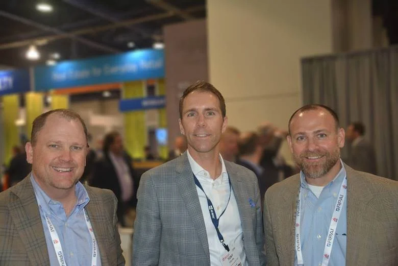 L-R: Kurt Brost , Tony Colvin , Mid-America Real Estate Group (Milwaukee, WI office) and Gregg Brown