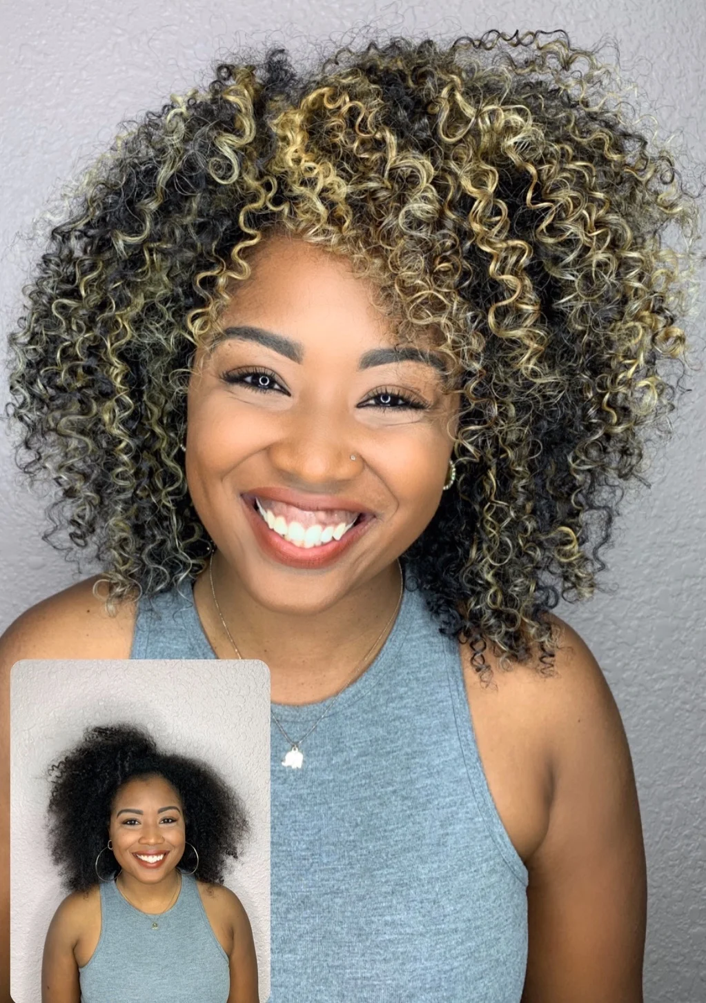 Bleaching is really bad for you. You want to know what isn’t bad for your curls? Lightning the hair . when we lighten hair that just means that we are using luxury products that can “lighten your hair” . These products contain all sorts of protein strengtheners and bonding properties . So if you are worried about bleach I would say that you should worry and run the other way. Before you run know that there is a big difference as to why experts and salon professionals do not use the word Bleach. It’s because we don’t lighten with bleach . We lighten with lightners or decolorizers but never bleach. In 2019 ditch who ever has bleached your feelings in the past and get into the chair of a lightning expert that can make your curls come to light !