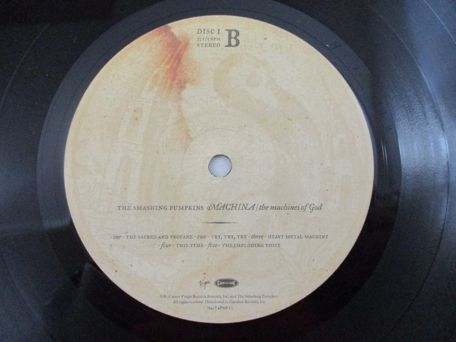 洋楽 THE SMASHING PUMPKINS / ZWAN LP machina 洋楽 THE