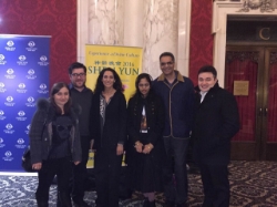 Attorney Samia attends Mher's performance