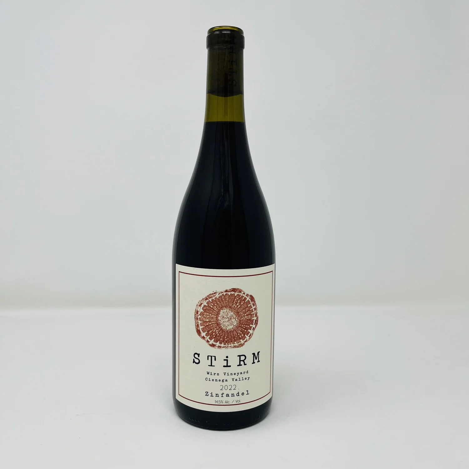 Stirm Wine Co. 2022 Wirz Vineyard Zinfandel, Old Vines