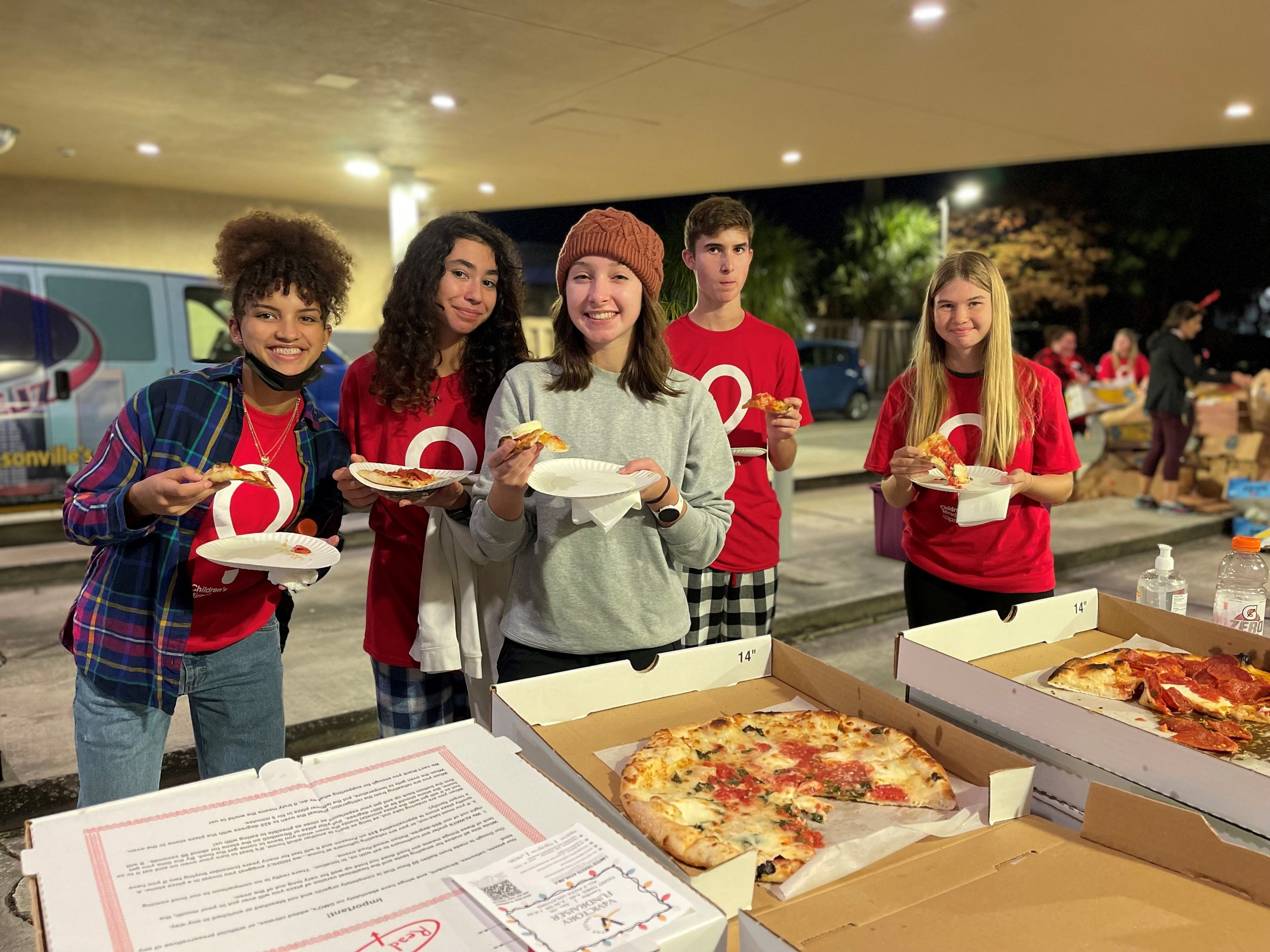 FOL V Pizza volunteers.jpg