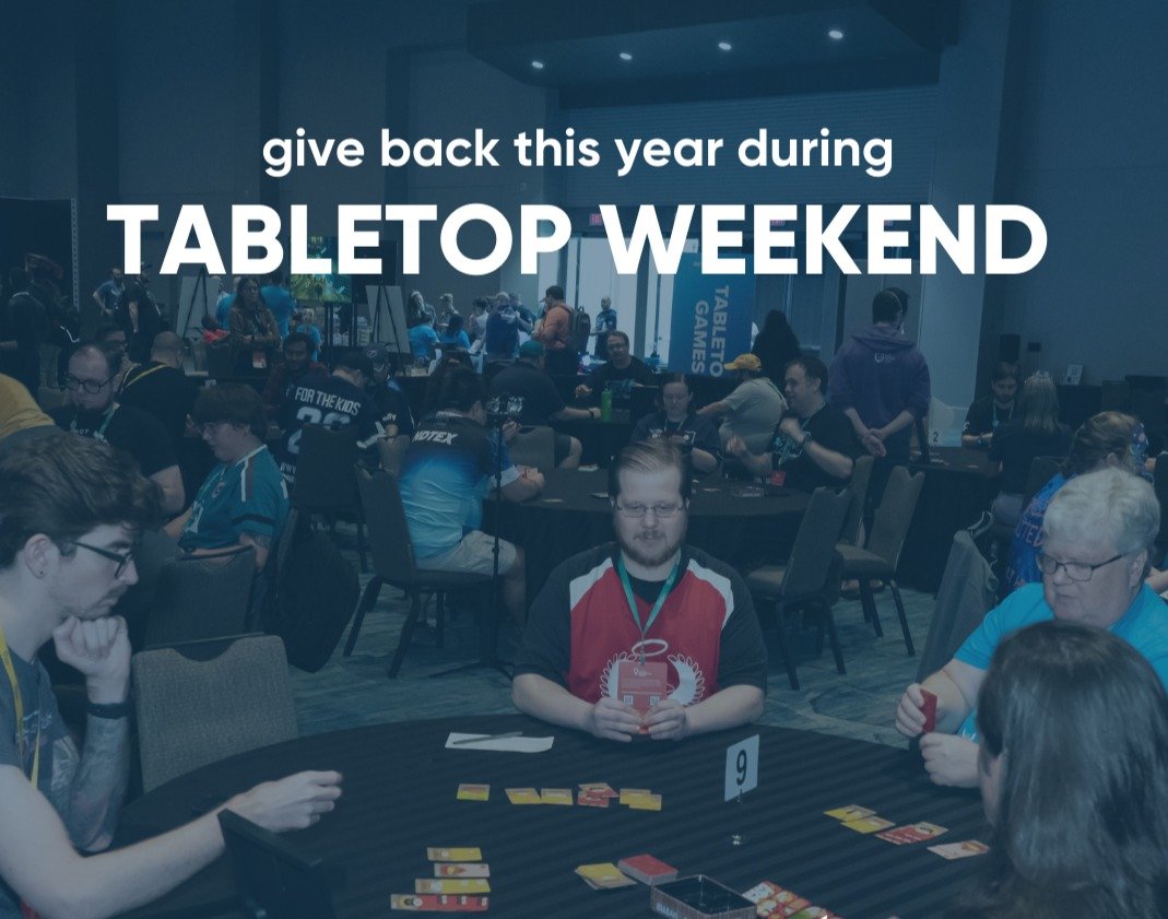 Tabletop Weekend is here! If you are not signed up for Extra Life yet with @extralifejax visit: https://www.extra-life.org/

Want to participate in Tabletop Weekend? We have an event at Darby's Dungeon starting at 1:00 pm today! To learn more visit: 