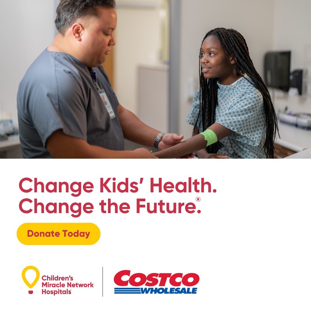 This weekend, donate at your local @costco warehouse benefiting @ufhealthjax and @wolfsonchildren. Your donations #ChangeKidsHealth to make the impossible possible for the kids in local communities! @cmnhospitals  #KidsCantWait