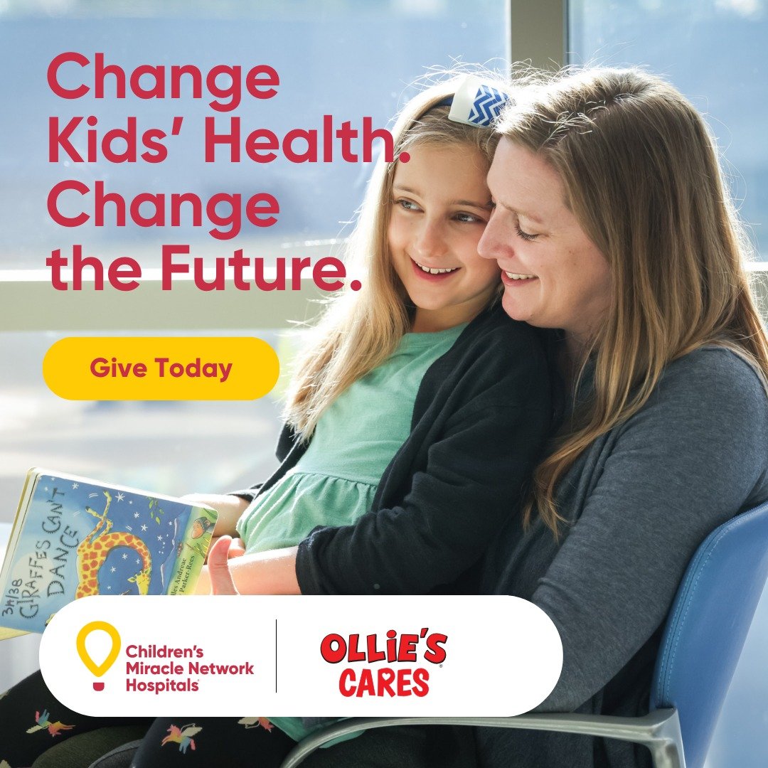 Visit @olliesoutlet  until June 15 to round up for the pediatric units at @ufhealthjax and @wolfsonchildren!  #KidsCantWait #ChangeKidsHealth #ChangetheFuture