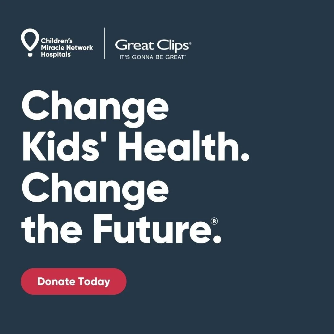 There&rsquo;s still time to make a difference! Now through November 2nd, donate at a participating Great Clips and support Wolfson Children&rsquo;s Hospital and UF Health Jacksonville. As a thank-you, you&rsquo;ll get a coupon for your next visit! Fi