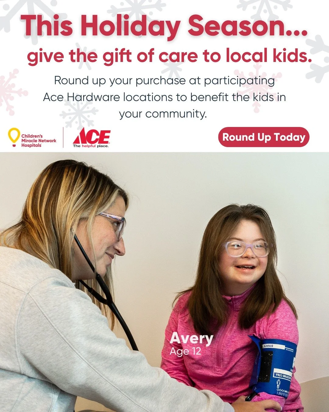 Your donation can be the greatest gift to a child in need of care. Starting November 1 thru December 31, round up your total at participating @acehardware locations to support the pediatric units at @ufhealthjax and @wolfsonchildren as we provide cri