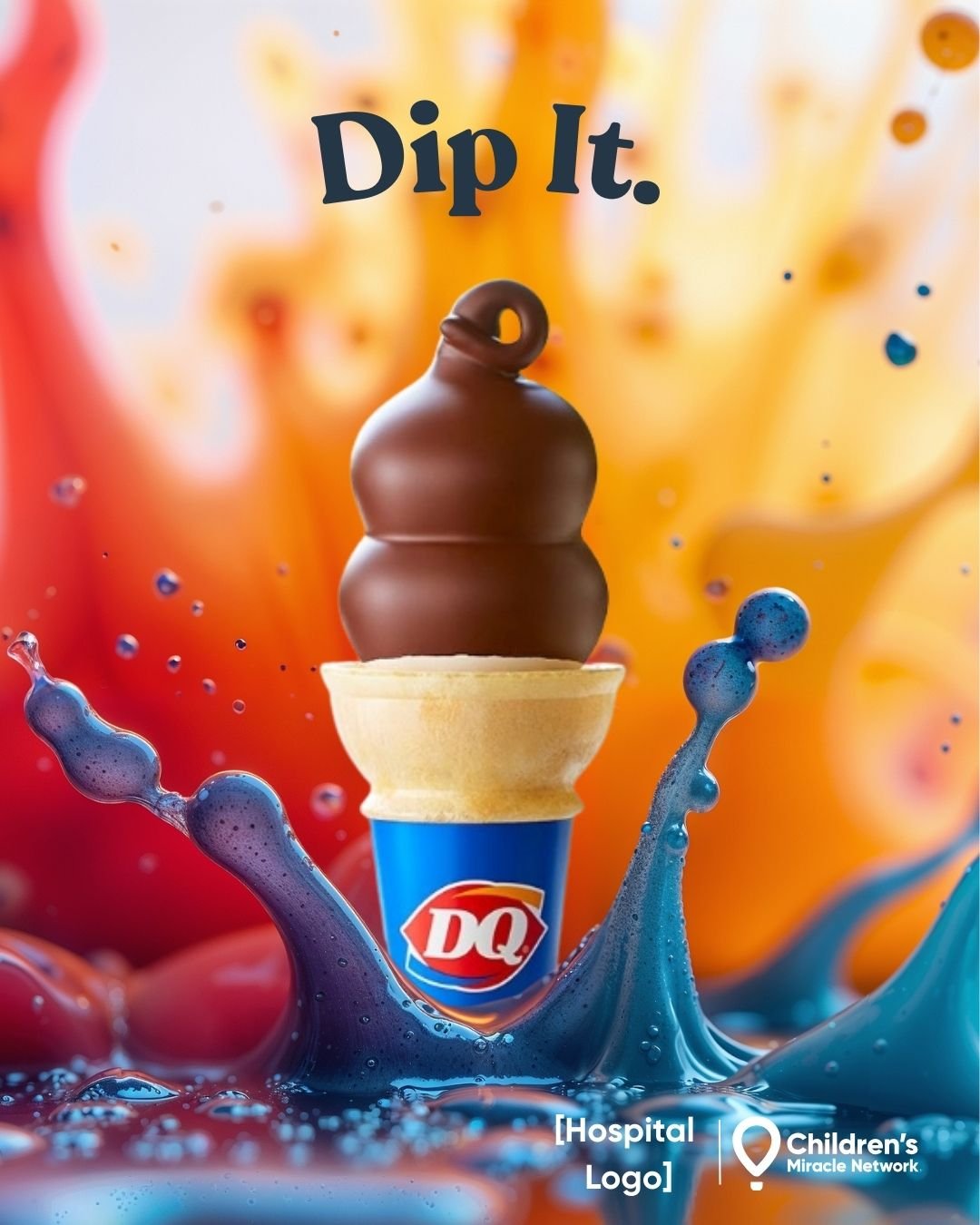 Dairy Queen Dip It for Kids Free Cone Day