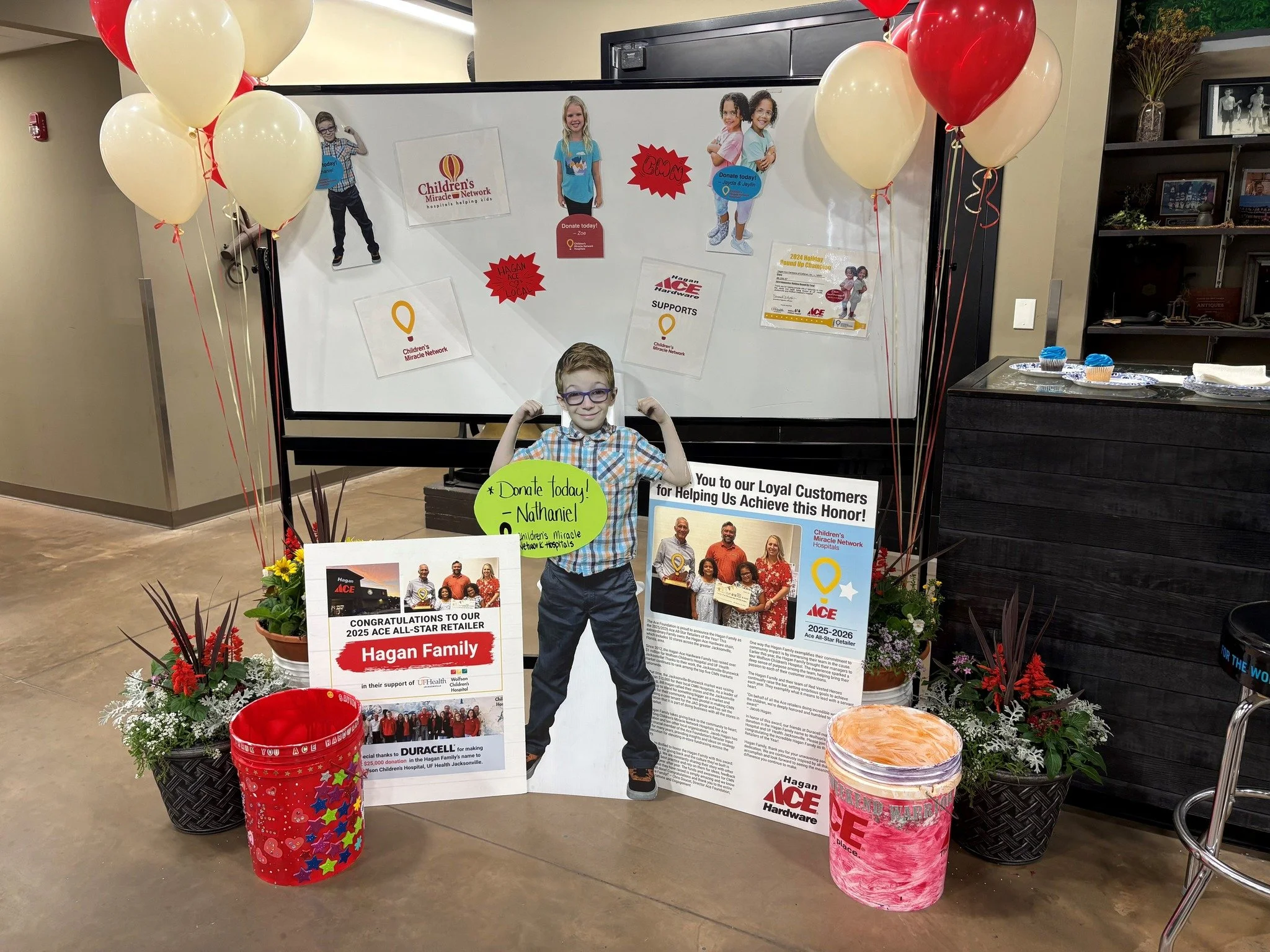 When you Round Up at participating @acehardware locations for @childrensmiraclenetwork, you help provide necessary funds for local member children&rsquo;s hospitals supporting the health of kids like Nathaniel, who has a programmable shunt thanks to 