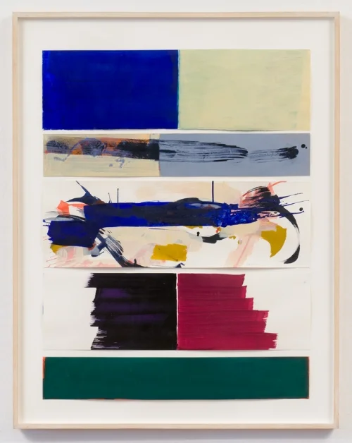 Untitled. Acrylic on paper. 38 x 50". 1993. Collection Themis Veleni, Thessaloniki. 