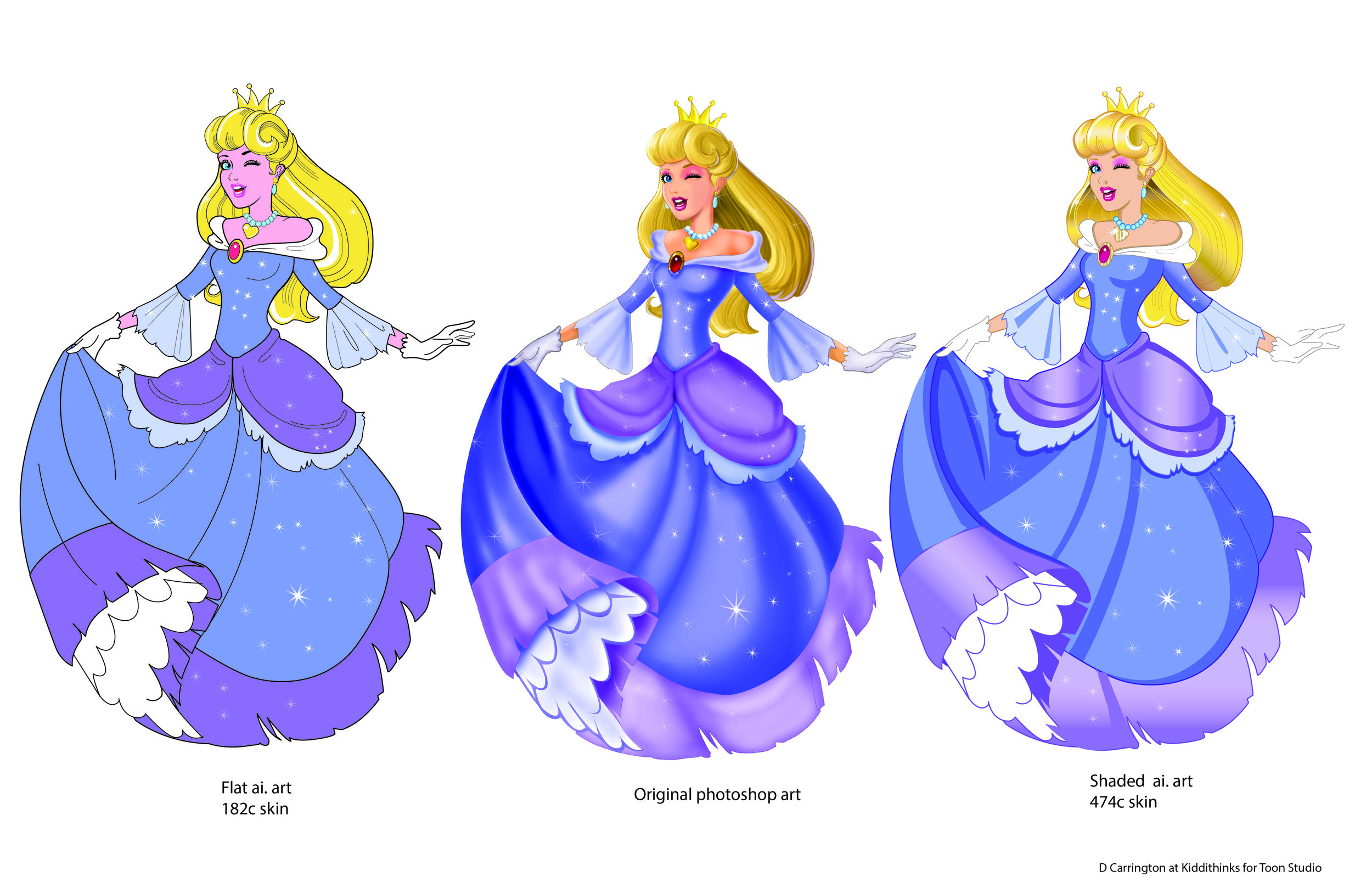 Pop Art Princess Style guide-Character Art