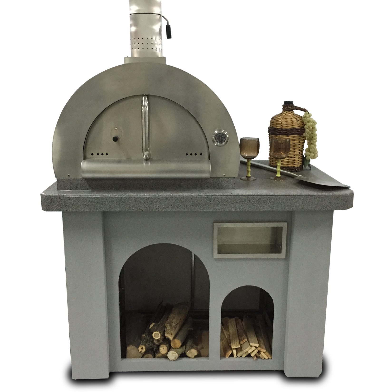 Biscayne Series Stucco/Tile Outdoor Pizza Oven MSRP Pricing: $4200