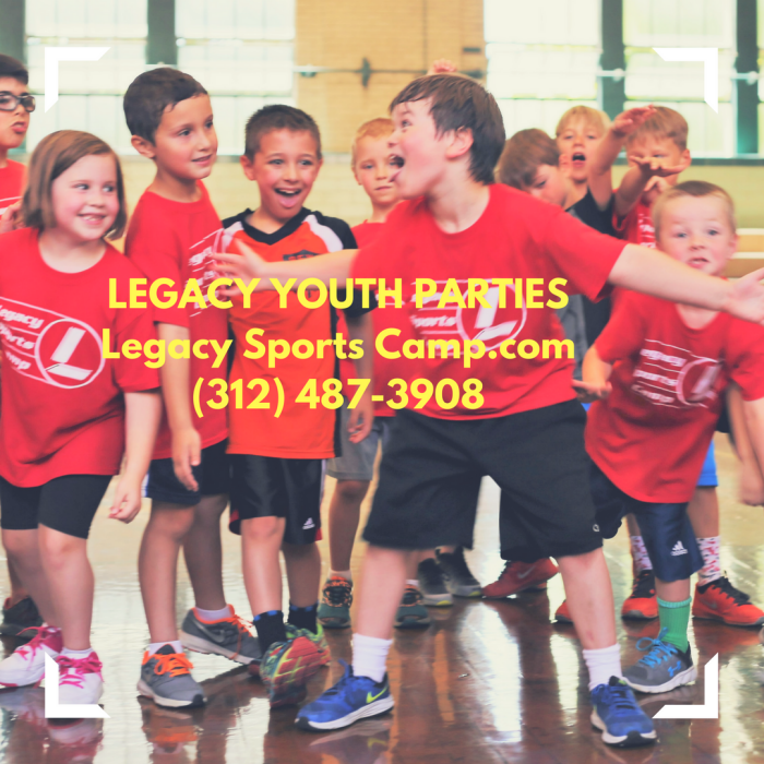 Celebrate Your Birthday with a Legacy Sports Camp Party