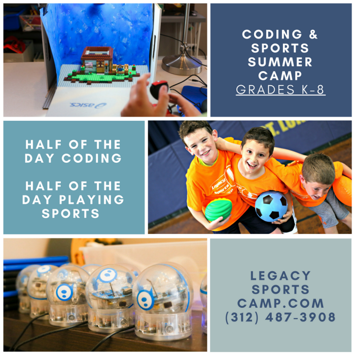 Coding Sports Camp Spotlight: June 11-15th (Stem Explorer & Sports Camp)