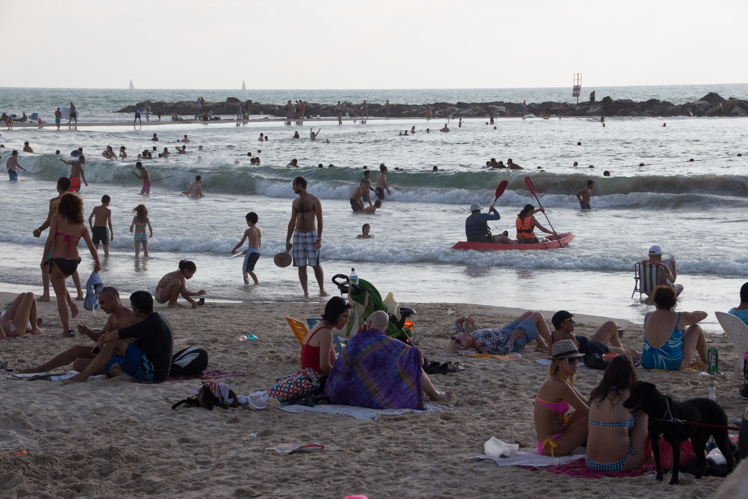 Tel-Aviv Beach. Israel