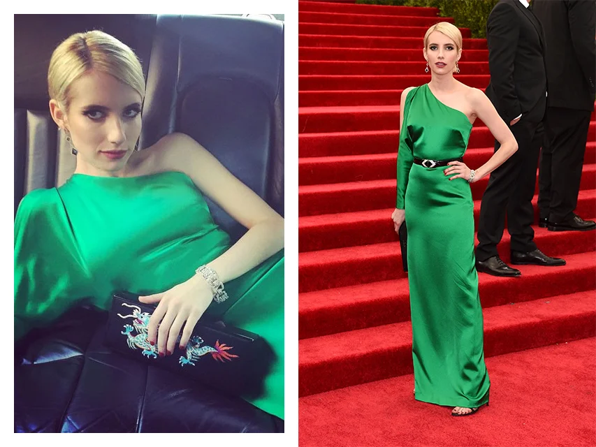 Emma Roberts // MET BALL 2015