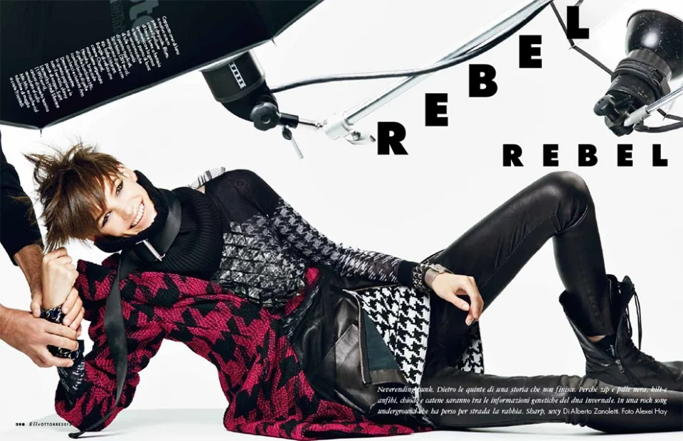 Alexei Hay // Elle Italia