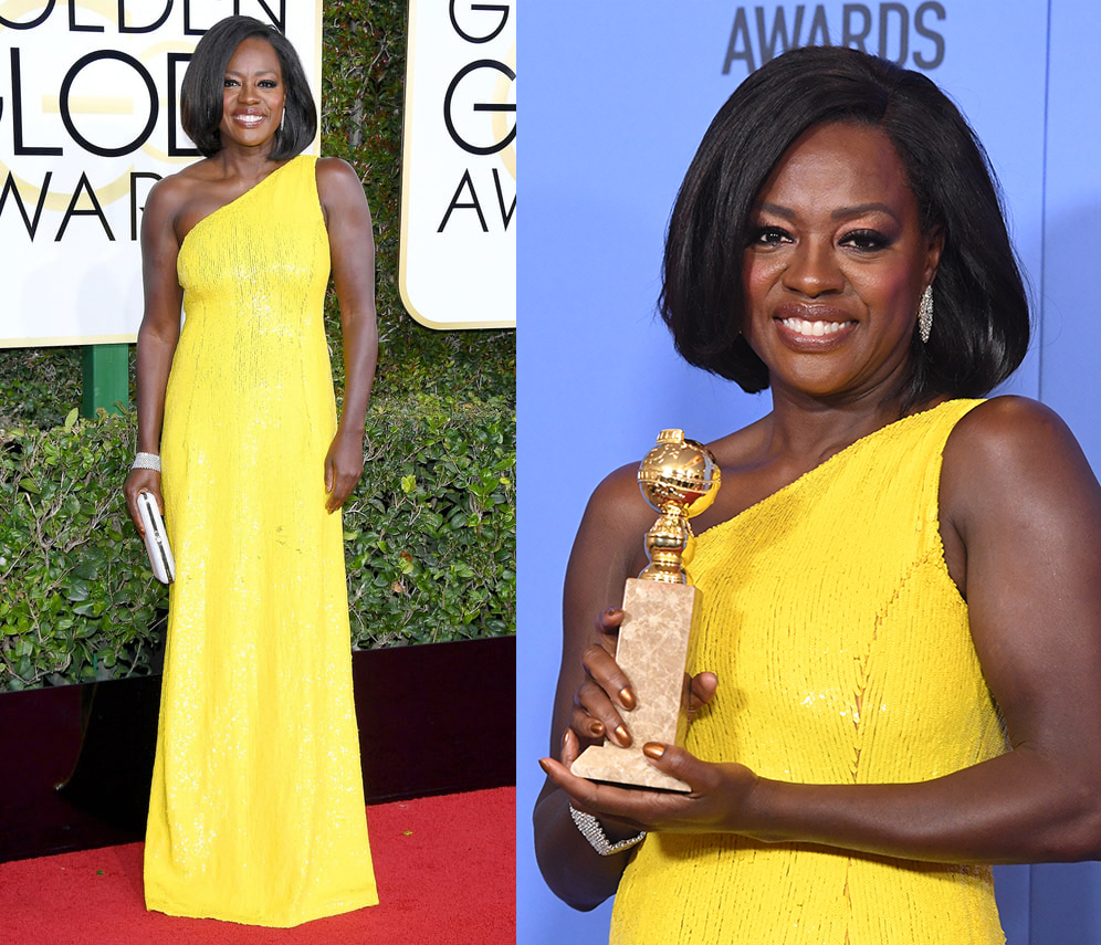 Viola Davis // Golden Globes 2017