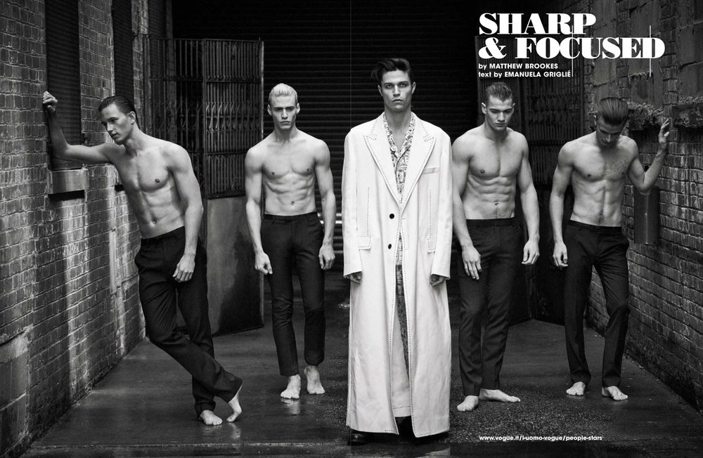 Matthew Brookes // L'uomo Vogue