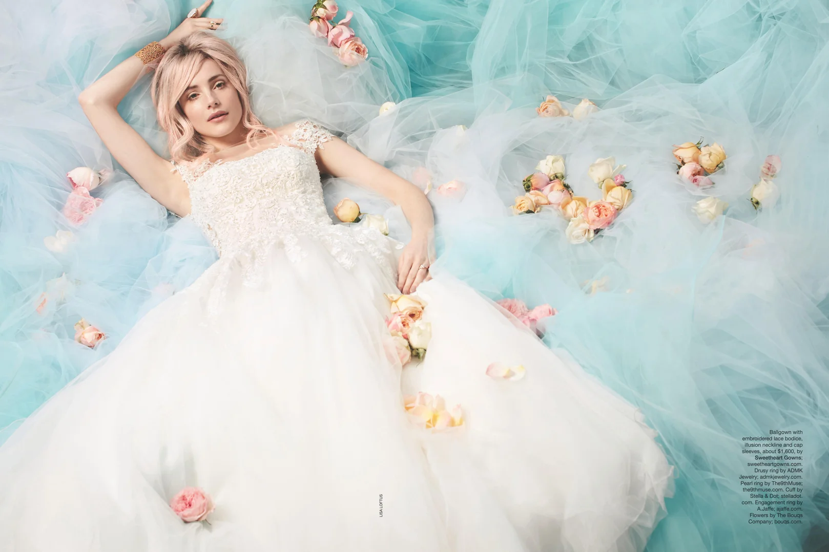 Lisa Loftus // Bridal Guide Magazine