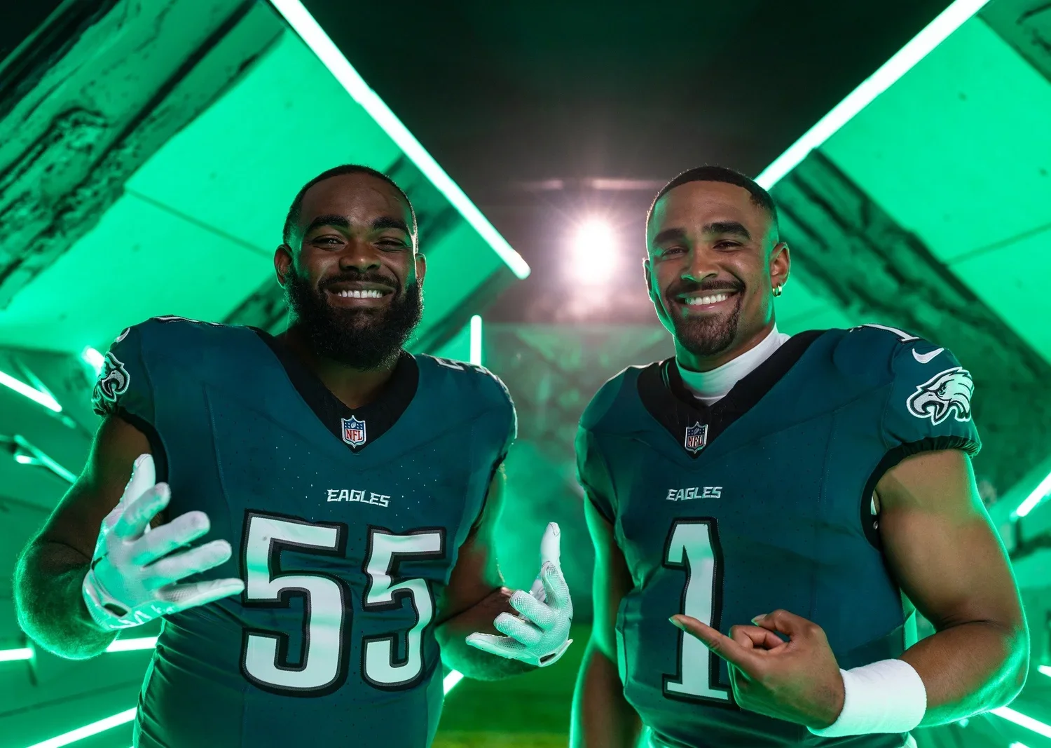 BRANDON GRAHAM & JALEN HURTS