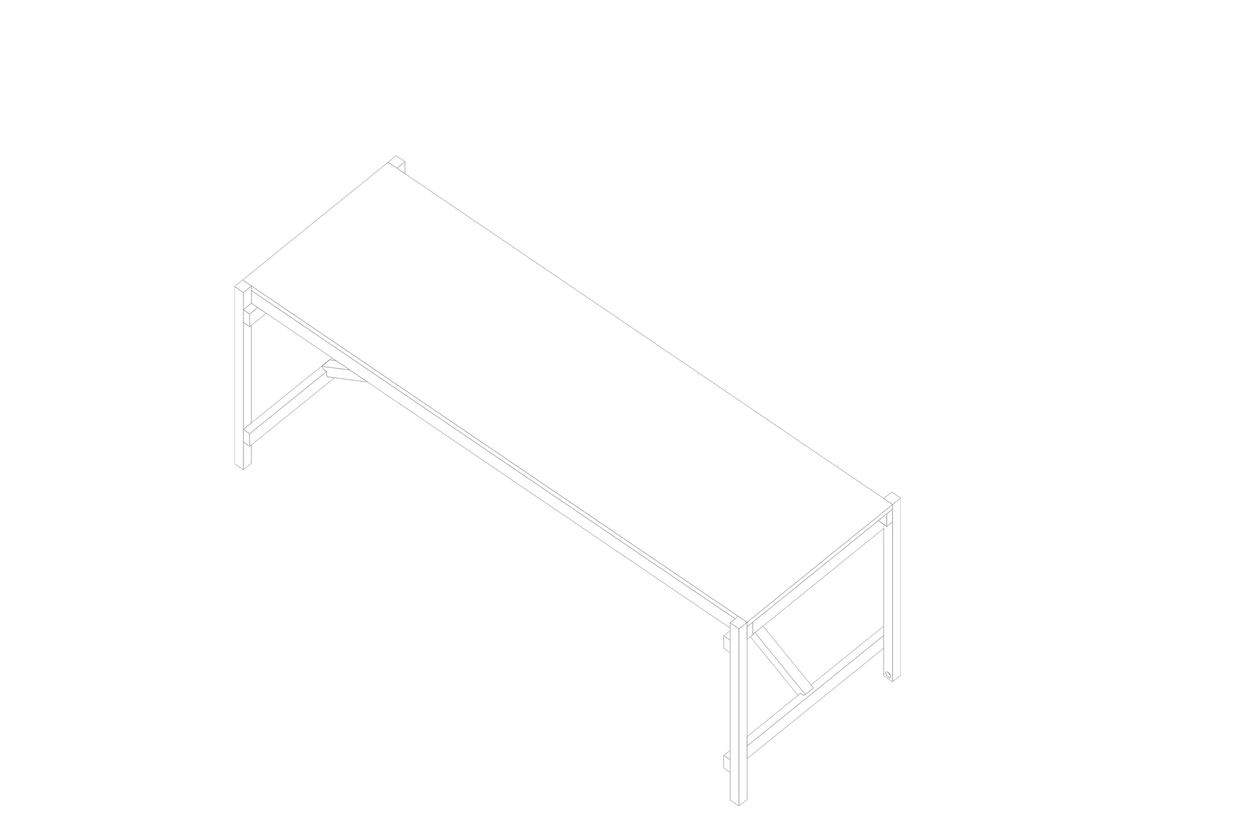 MM1700 | MM2000 Estructura de madera maciza de guatambú. Sistema de ensamble con bandeja intermedia. Dimensiones: - 1700 x 850 x 600 Valor $16640-. + I.V.A. - 2000 x 850 x 700 Valor $18720-. + I.V.A. Material de tabla: mármol/vidrio/formica
