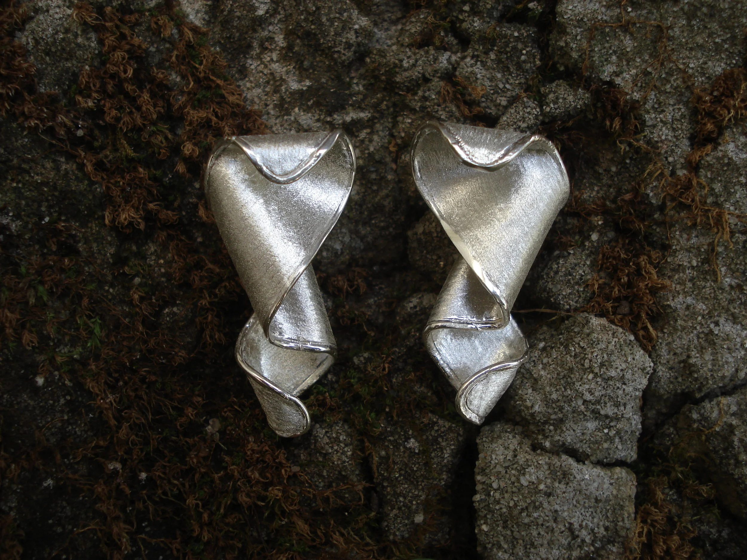 Cobra. Designer earrings. 