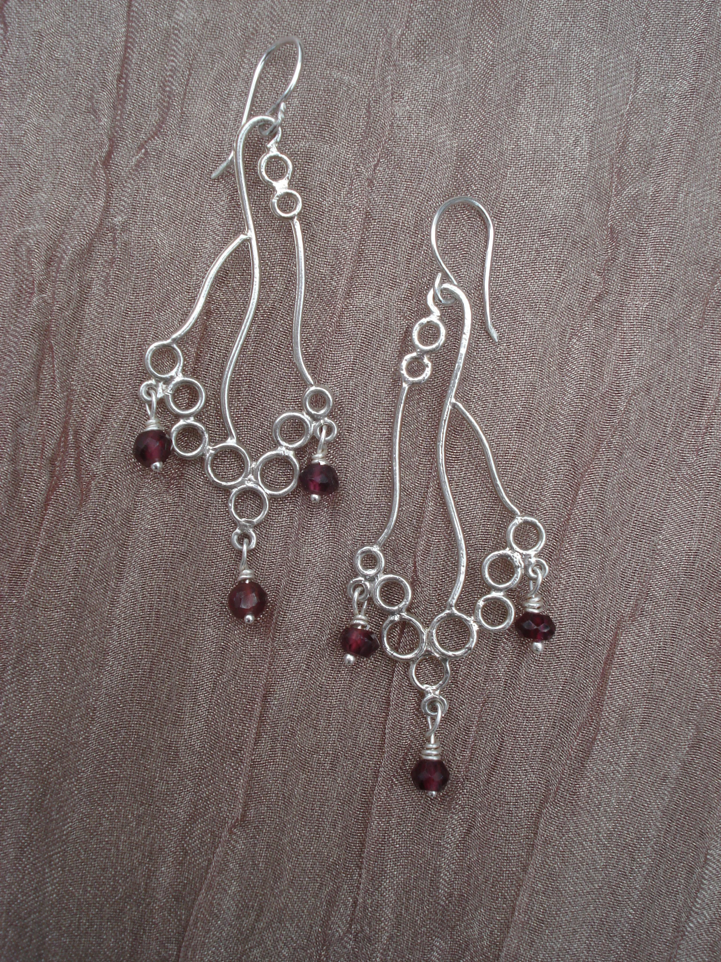 Flora, Boutique Designer Filigree Earrings