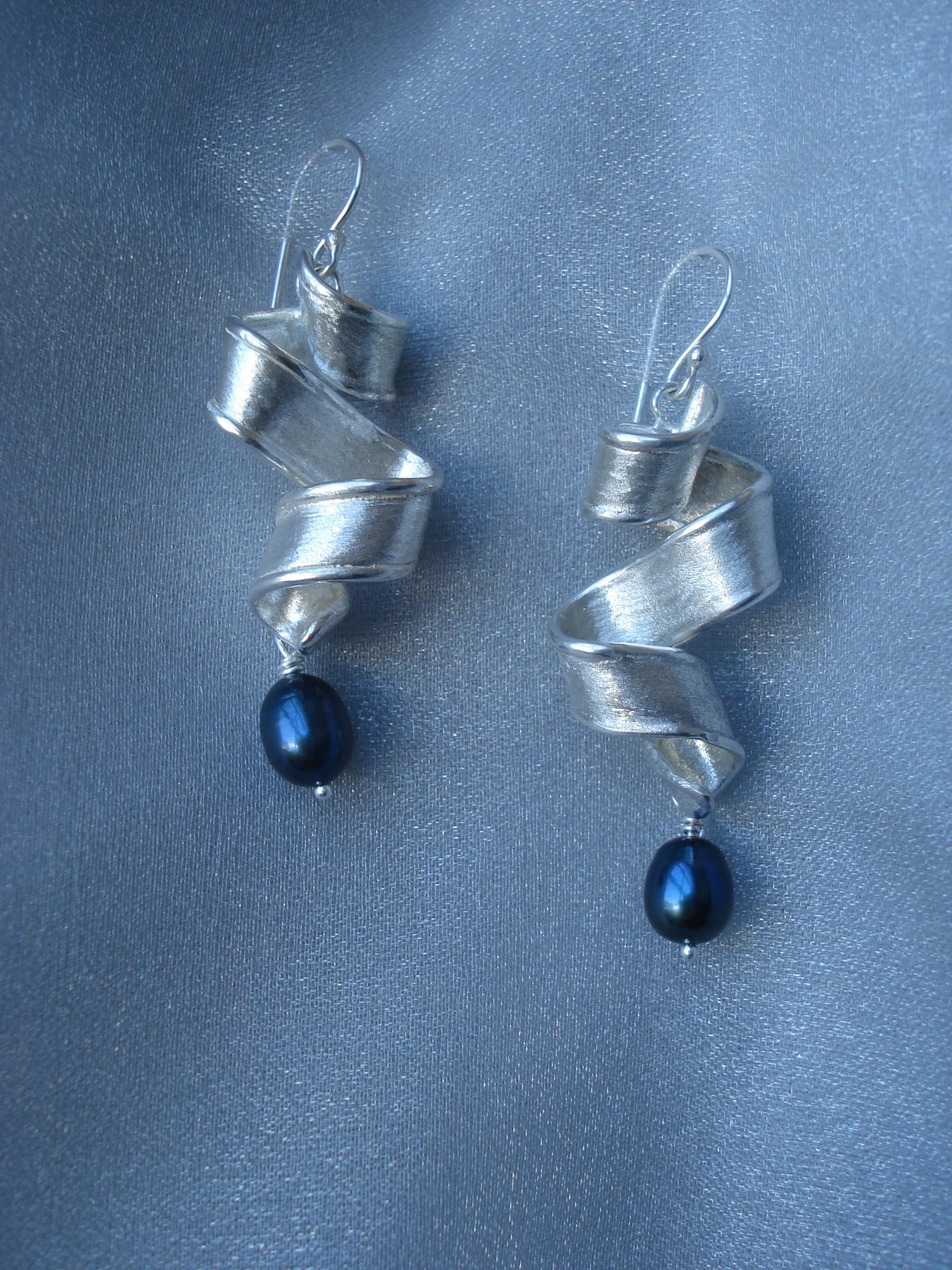 Party Ribbon, Boutique Designer Earrings