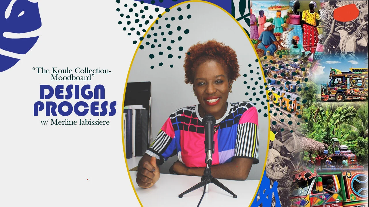 The Koule Collection | Moodboard | One Minute Design Process w/Merline Labissiere
