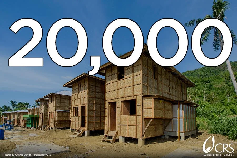 New homes line the streets in many areas once destroyed by typhoon haiyan.