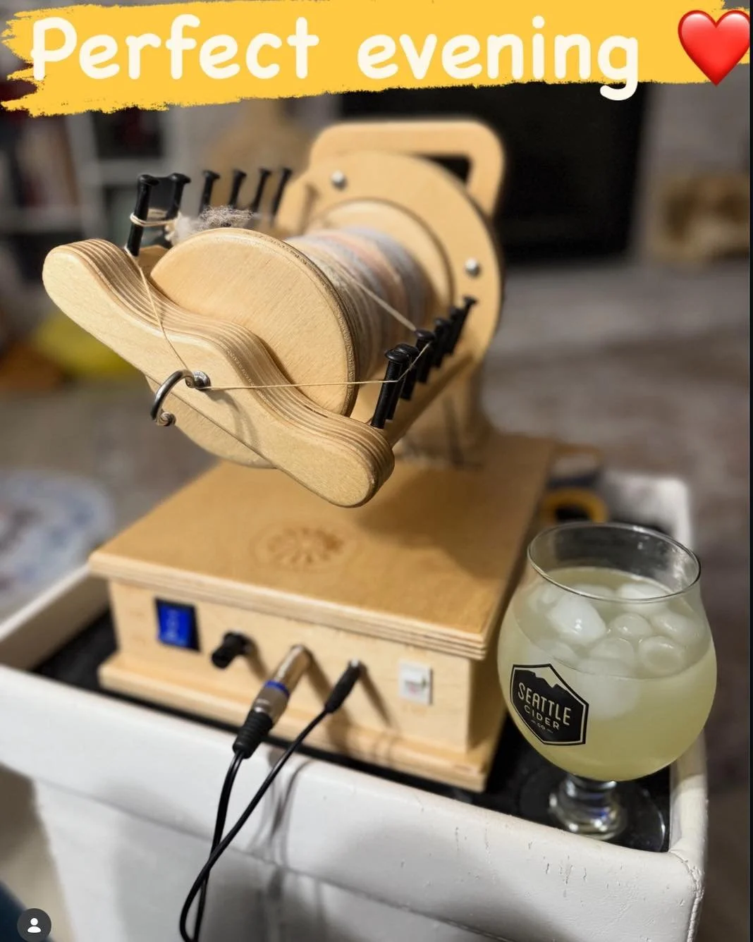 Looks like. Fun time to us. Thanks for spinning with us. @thewheelandanvil  #fineyarns #spinningyarns #spinningyarn #makingyarn