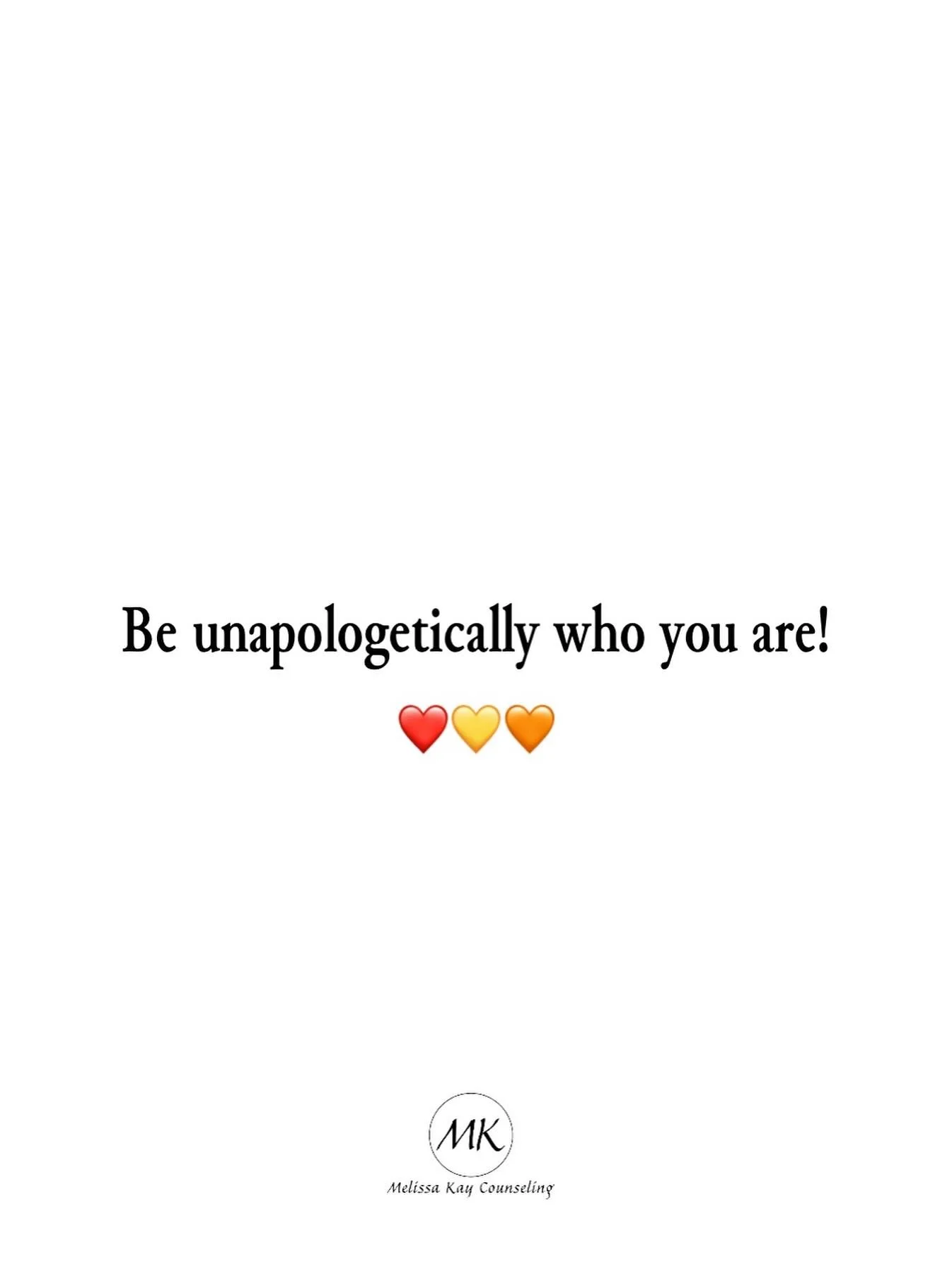 If you look at children, they are unapologetically who they are. They eat what they want, say what they want, laugh, play, and look for the fun in life. It&rsquo;s important for us to remember who we truly are and embrace all of ourselves like we did