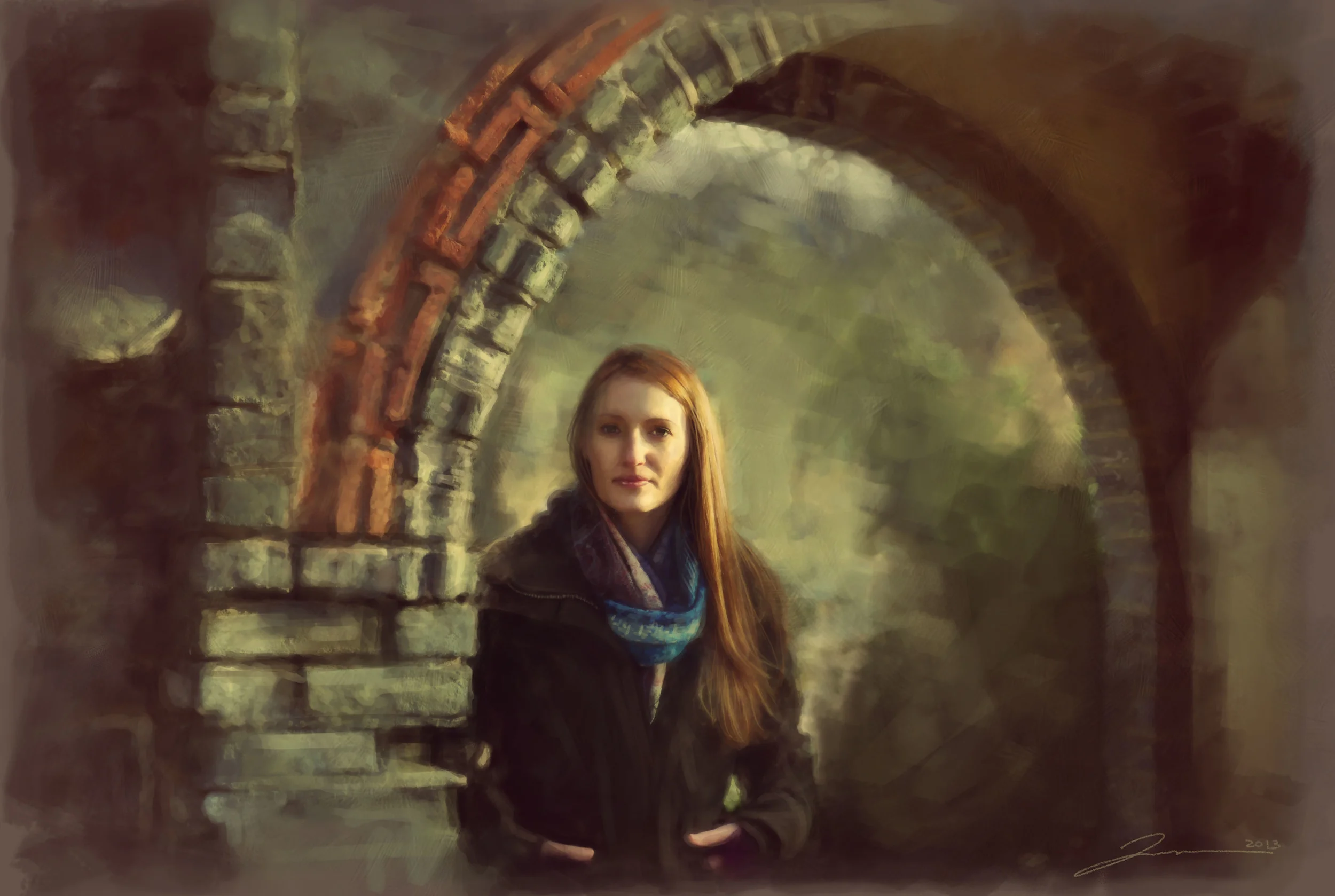 Megan - Autumn Temple