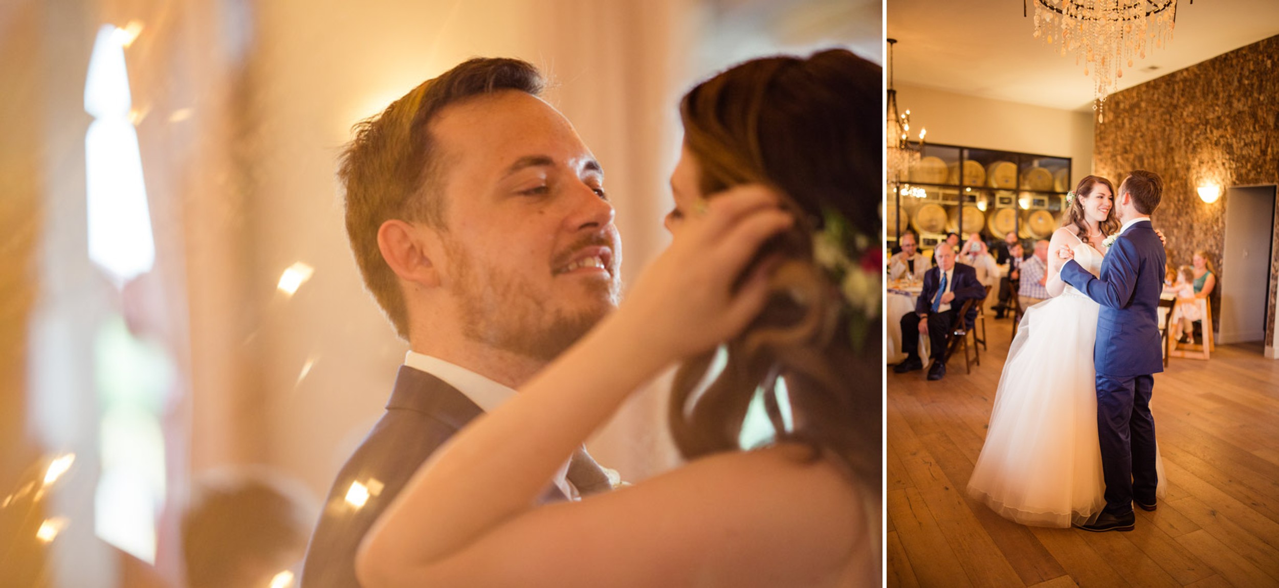 Winery Reception First Dance